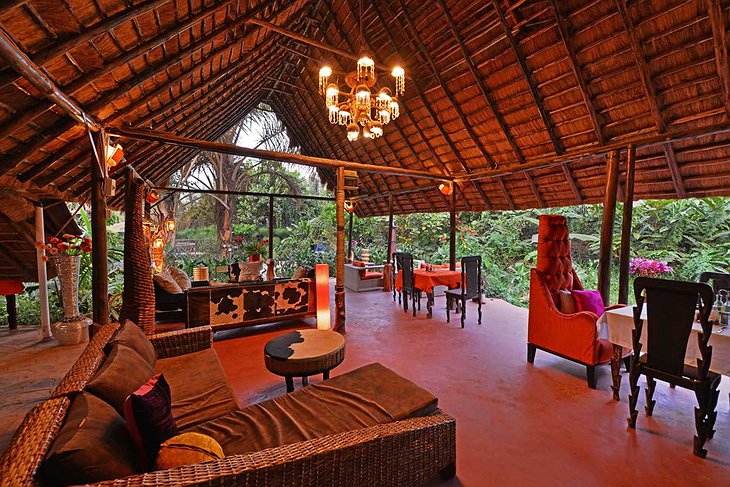 Malakai Eco Lodge Dining Room