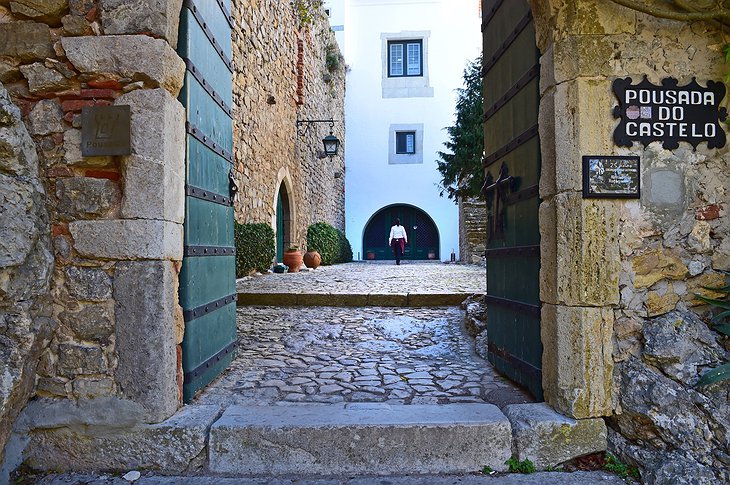 Pousada Castelo de Obidos castle main gate