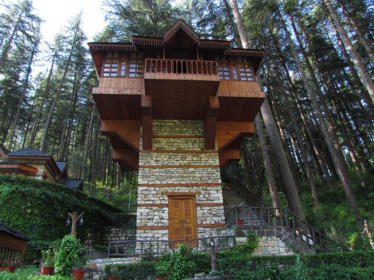 The Himalayan Village Resort rock tower