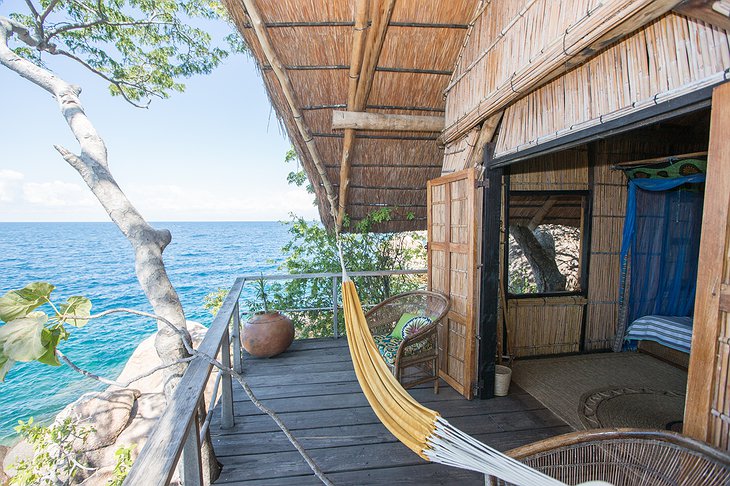 Mumbo Island bungalow hammock