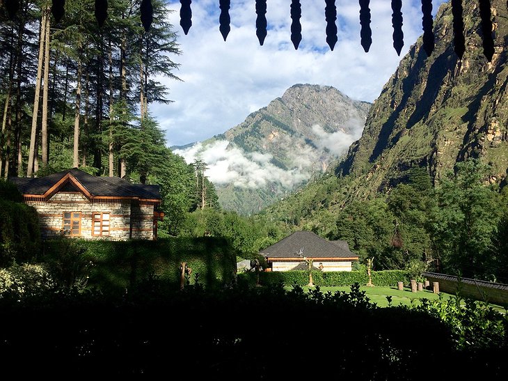 The Himalayan Village Resort mountain views