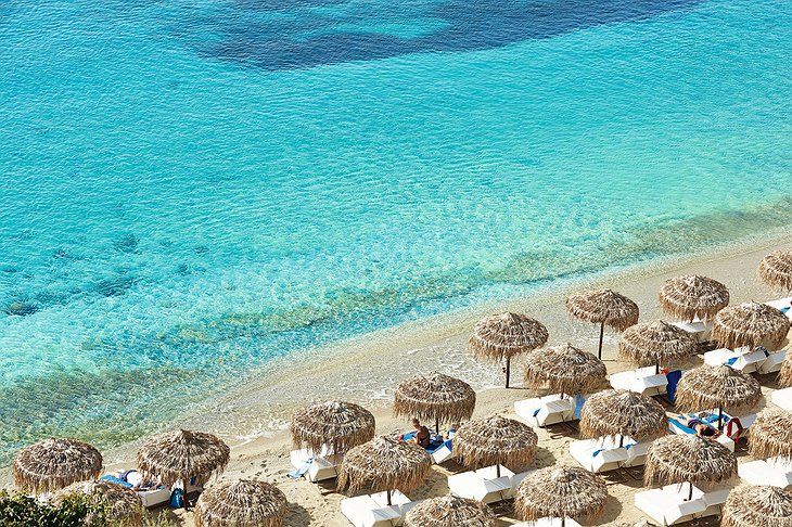 Mykonos beach