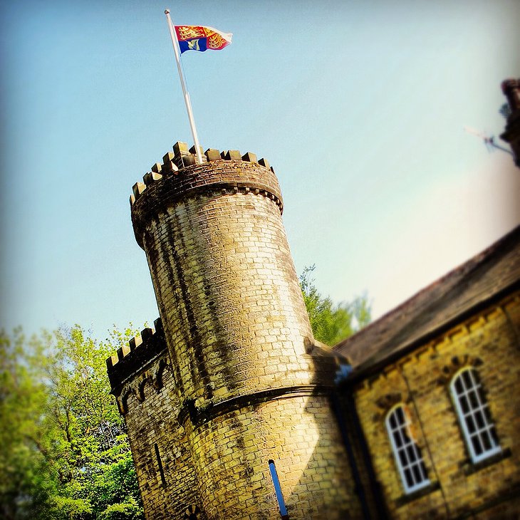 Carr Hall Castle flag