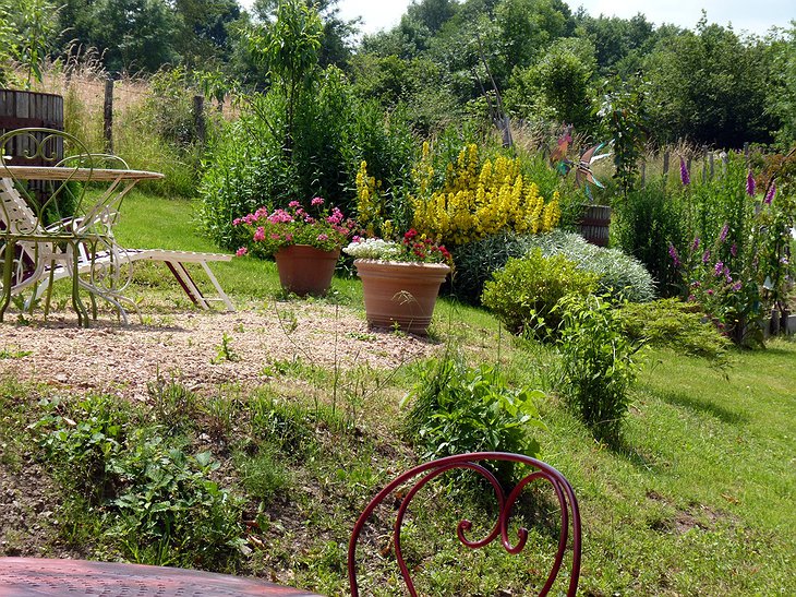 Les Roulettes de la Serve garden