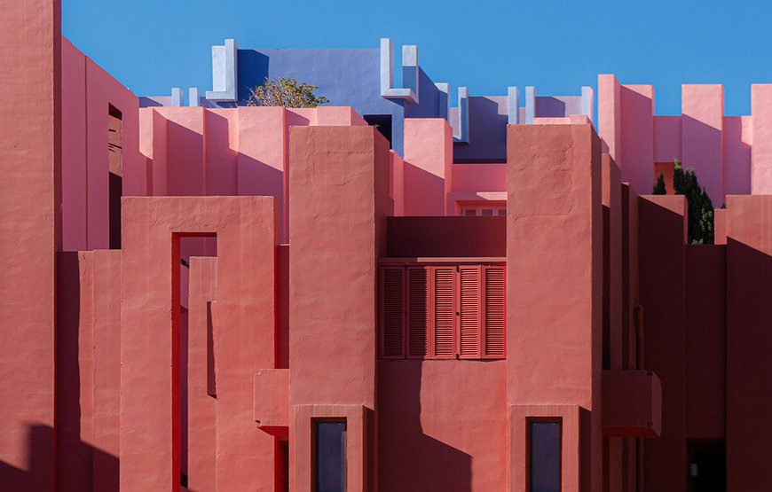 La Muralla Roja - The Real Squid Game Building Is on the Spanish Coast