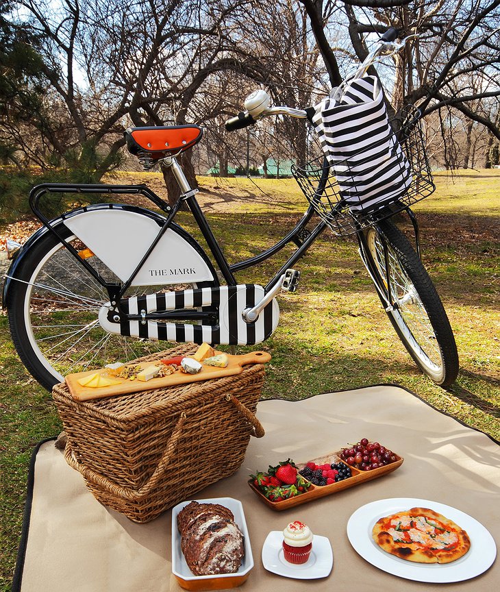 The Mark New York Hotel Bike Picnic In Central Park