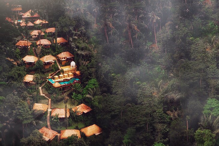 Nandini Jungle Resort & Spa Bali Aerial