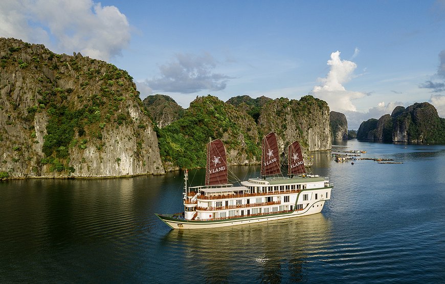 Heritage Line Ylang Ship - Luxurious Cruise in Vietnam's Lan Ha Bay