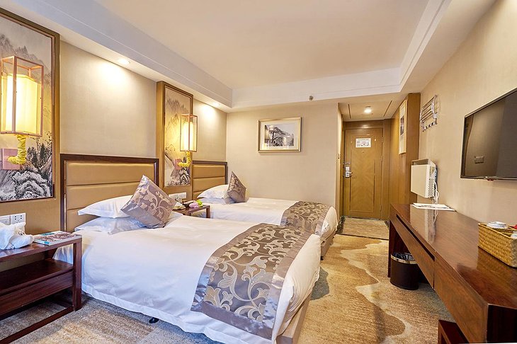 Huangshan Yupinglou Hotel Room