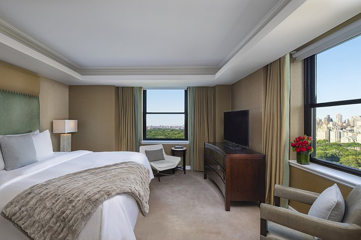 JW Marriott Essex House Hotel Corner Central Park View Suite