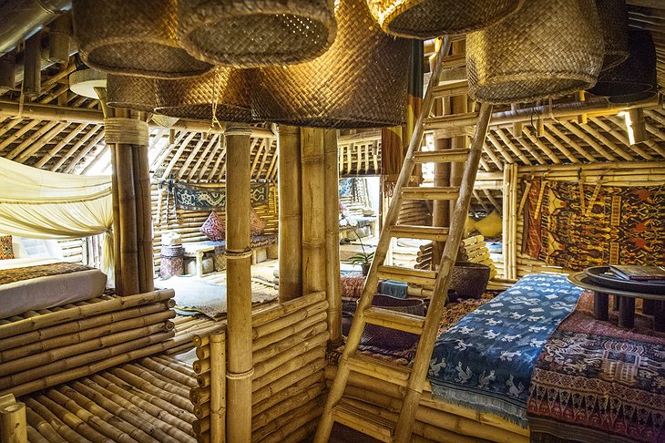 Bambu Indah bamboo hut