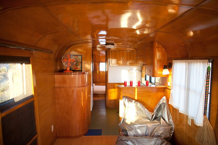 Vagabond trailer interior
