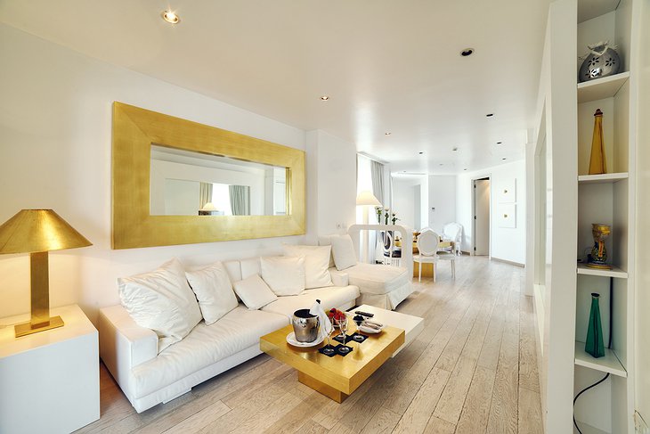 Boscolo Milano suite living room