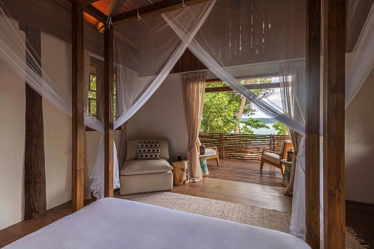 Wa Ale Resort Treetop Villa Bedroom With Balcony