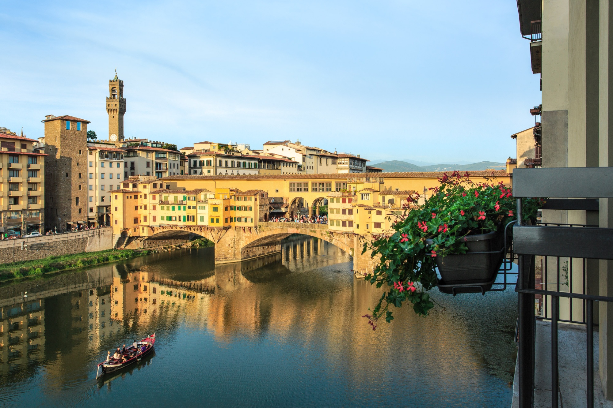 Hotel Lungarno Florence Ponte Vecchio Panorama From Your Room