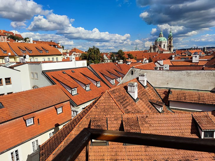 LH Vintage Design Hotel Sax Prague Rooftop Panorama