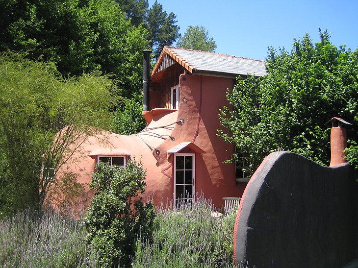 The Boot house from the side