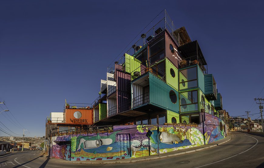 Winebox Valparaíso - How a Kiwi Winemaker Built Chile's Coolest Container Hotel