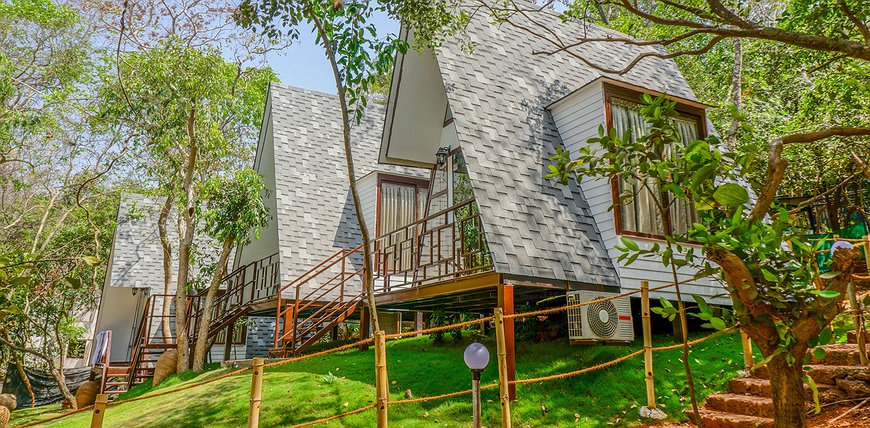 Xoxo Hostel - A-Frame Cabins In Goa