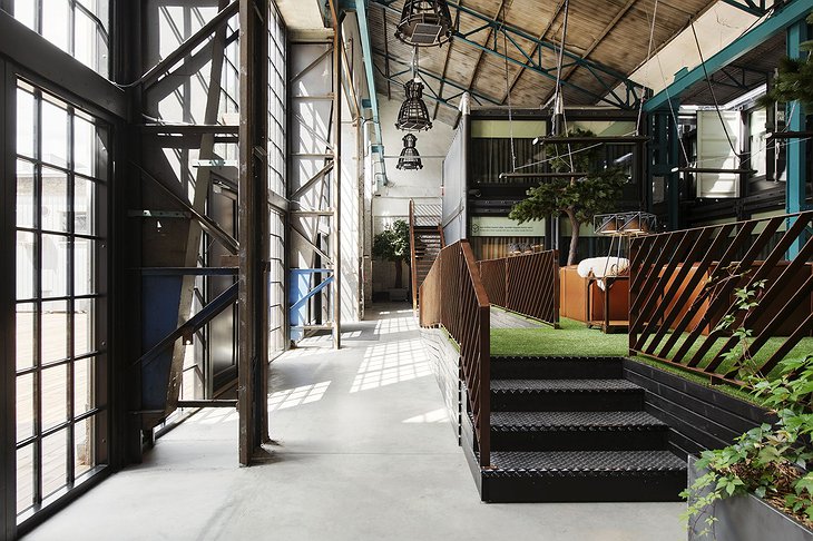 Hektor Container Hotel Industrial Interior Design