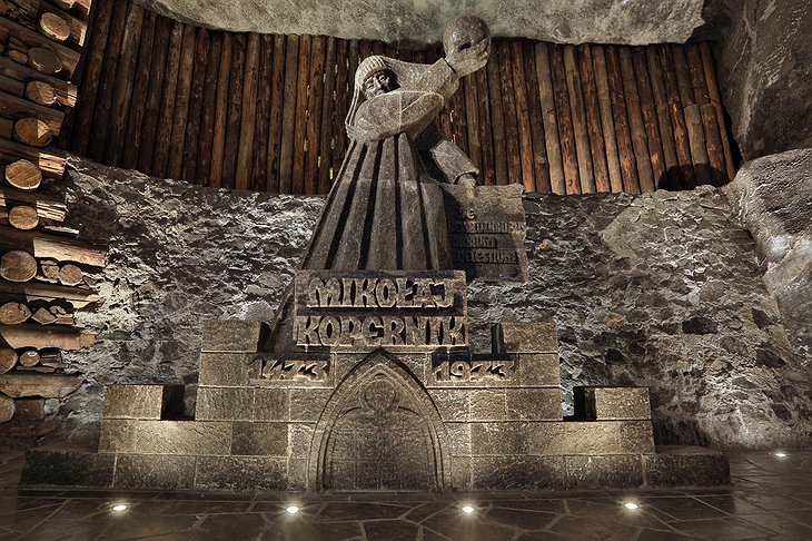 Wieliczka Salt Mine Nicolaus Copernicus Statue