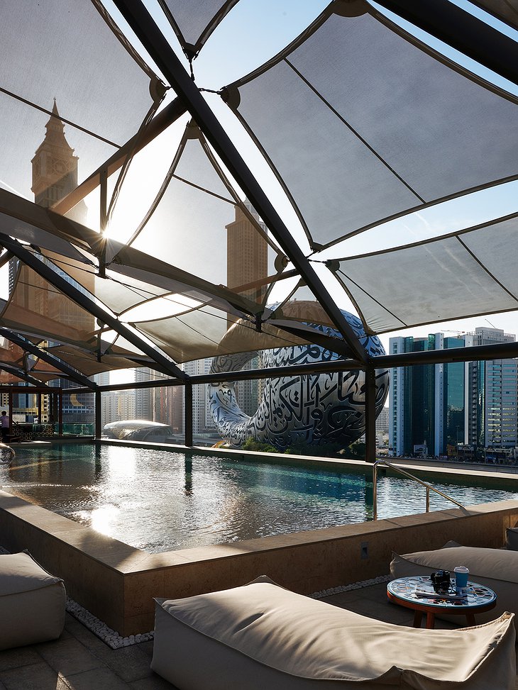 25hours Hotel Dubai One Central Rooftop Pool