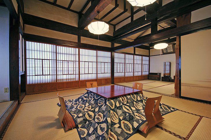 Houshi Onsen Chojukan Hotel Dining Table