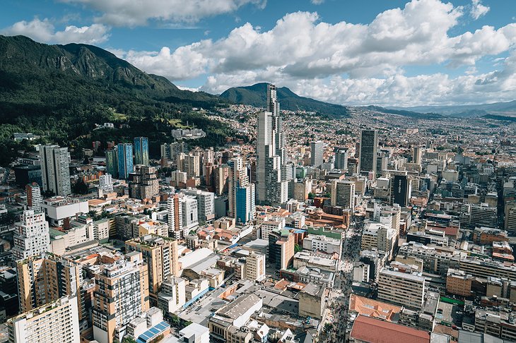 Bogota Centro Aerial