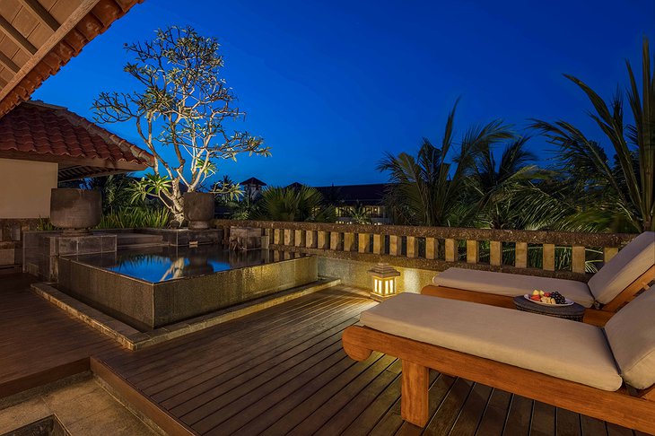 Conrad Bali presidential suite private pool
