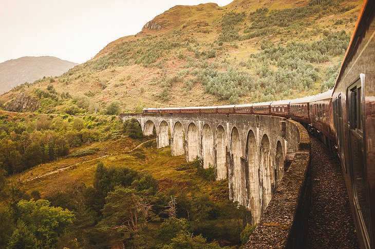 Belmond Royal Scotsman Train Bridge Crossing