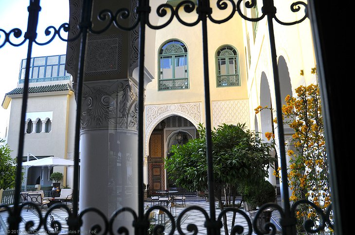 Palais Faraj patio