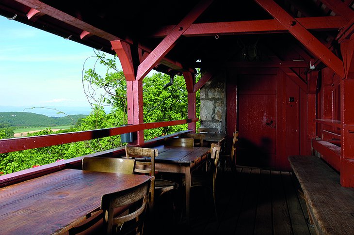 Youth Hostel Mariastein-Rotberg terrace