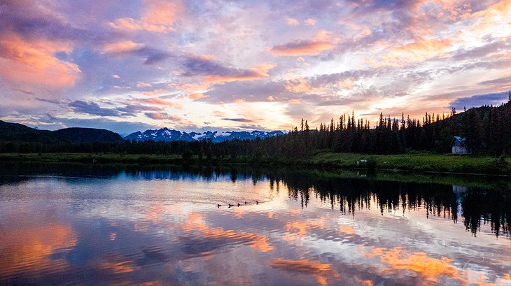 Judd Lake Sunset