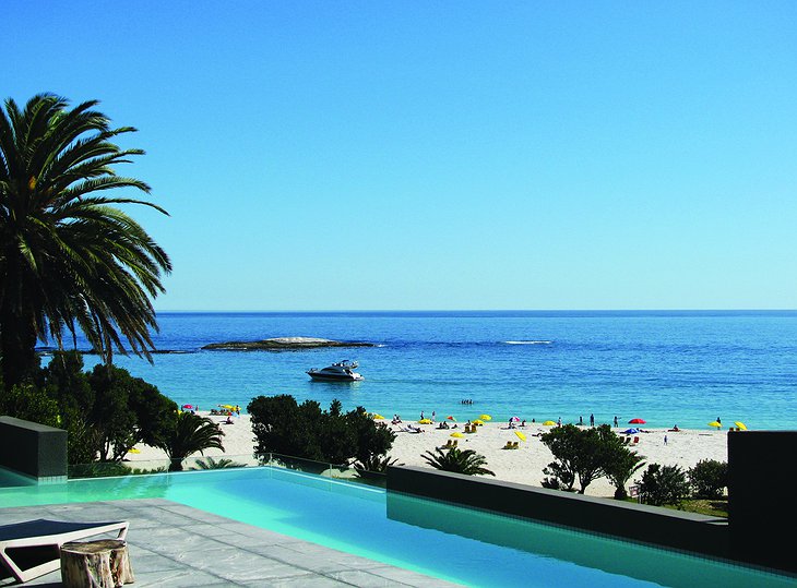 POD Hotel pool with sea views