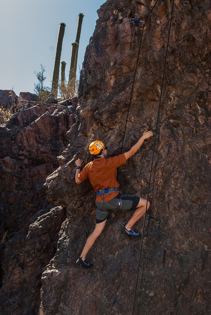 Sonoran Desert Rock Climbing