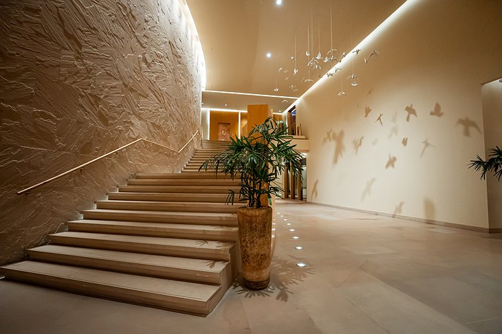 Vana Retreat Interior Staircase