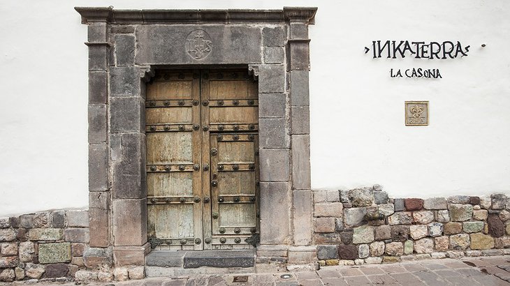 Inkaterra La Casona entrance