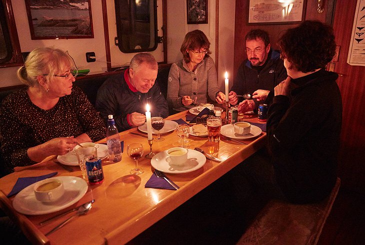 S/V Noorderlicht Sailing Vessel Dinner