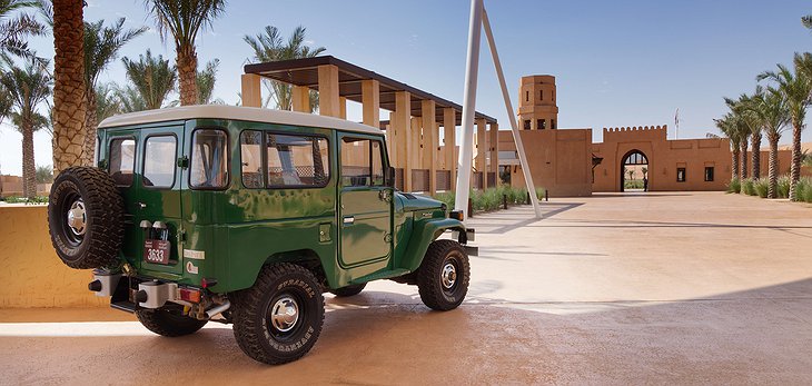 Mysk Al Badayer Retreat Vintage Toyota Land Cruiser