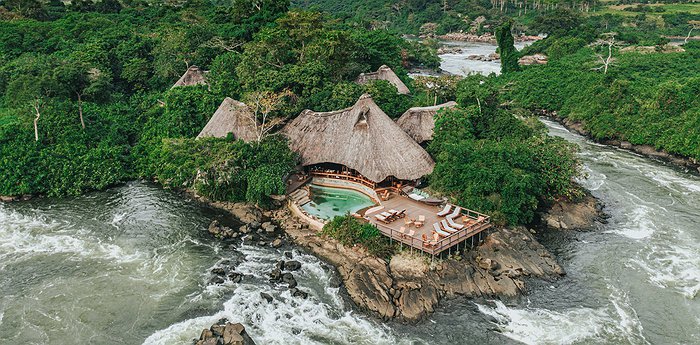 Lemala Wildwaters Lodge - Wooden Huts Along River Nile In Uganda
