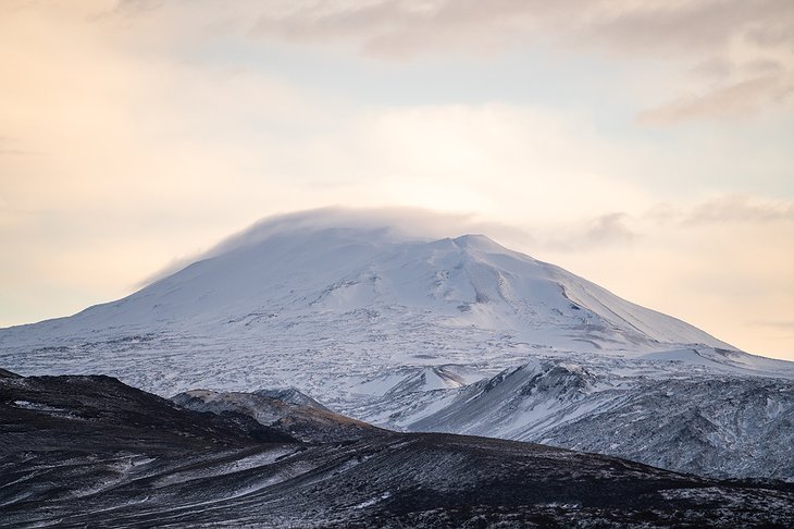 Frozen Icelandic Landscape