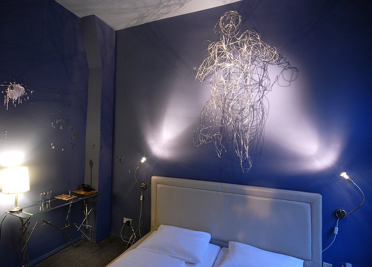 Arte Luise Kunsthotel bedroom