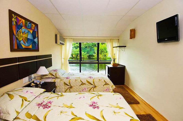 Amazon Jungle Palace bedroom with Amazon Rain Forest views