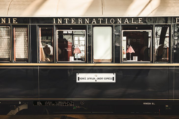 International Train Journey On The Venice Simplon-Orient Express