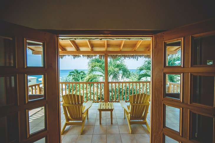 Ocean Cliff Hotel Rooftop Cottage Balcony