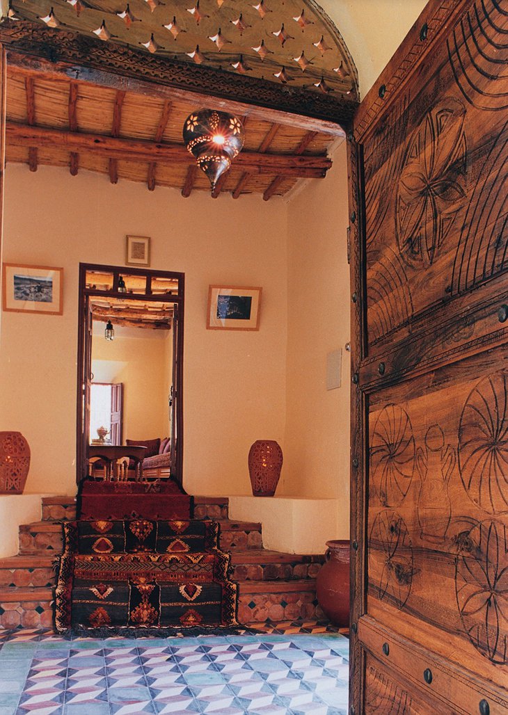 Kasbah Du Toubkal Entrance To The Traditional Moroccan Room