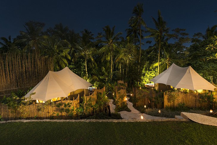Glamping Sandat luxurious camping