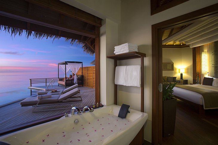 Baros Maldives Water Villa Suite With Bathtub And Terrace