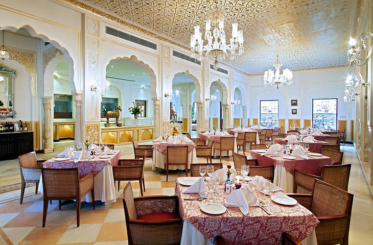 Samode Palace dining hall