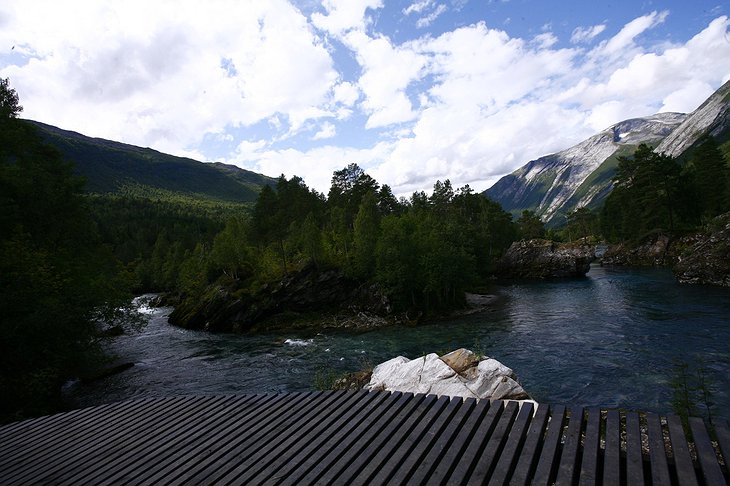 View from the Juvet Spa